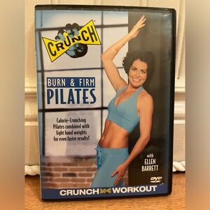 Crunch Fitness Workout DVD. “Burn and Firm Pilates”